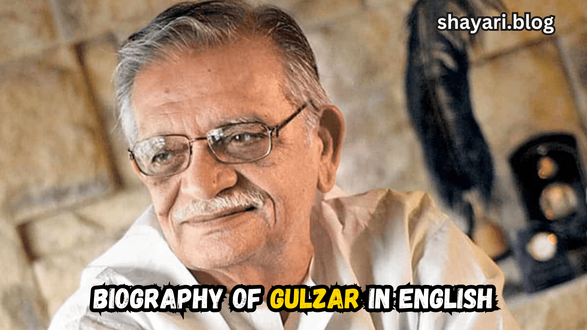 gulzar biography english