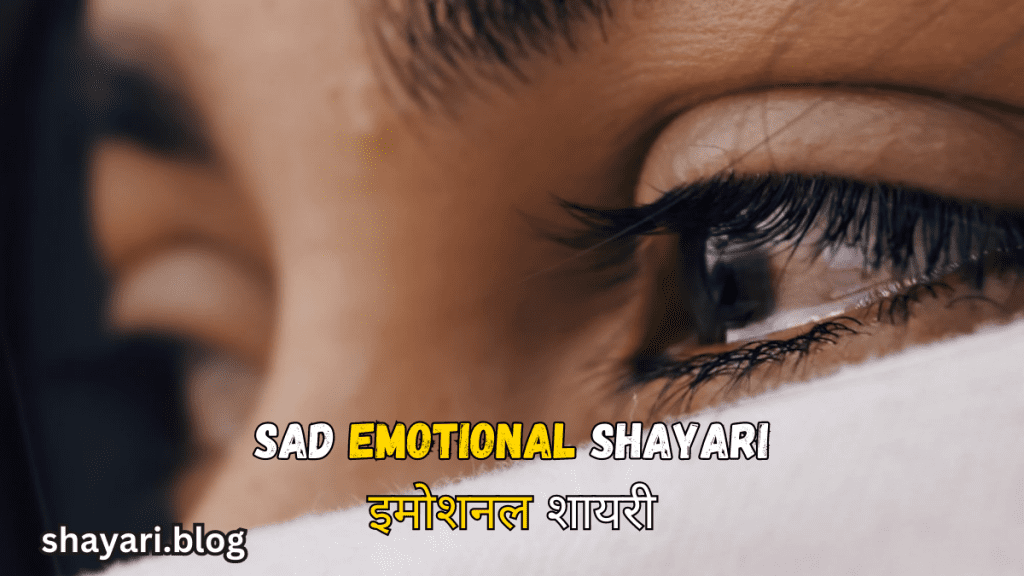 sad emotional shayari
